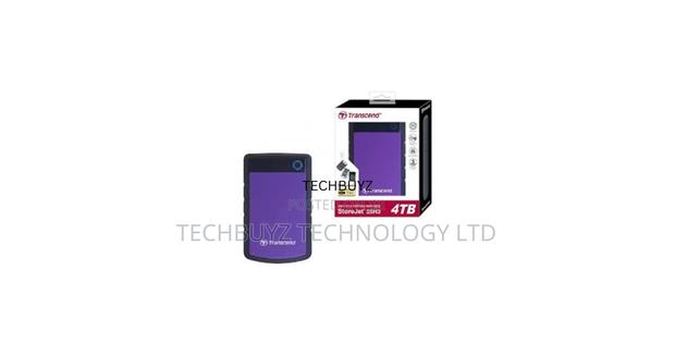 Transcend External Hdd - main view