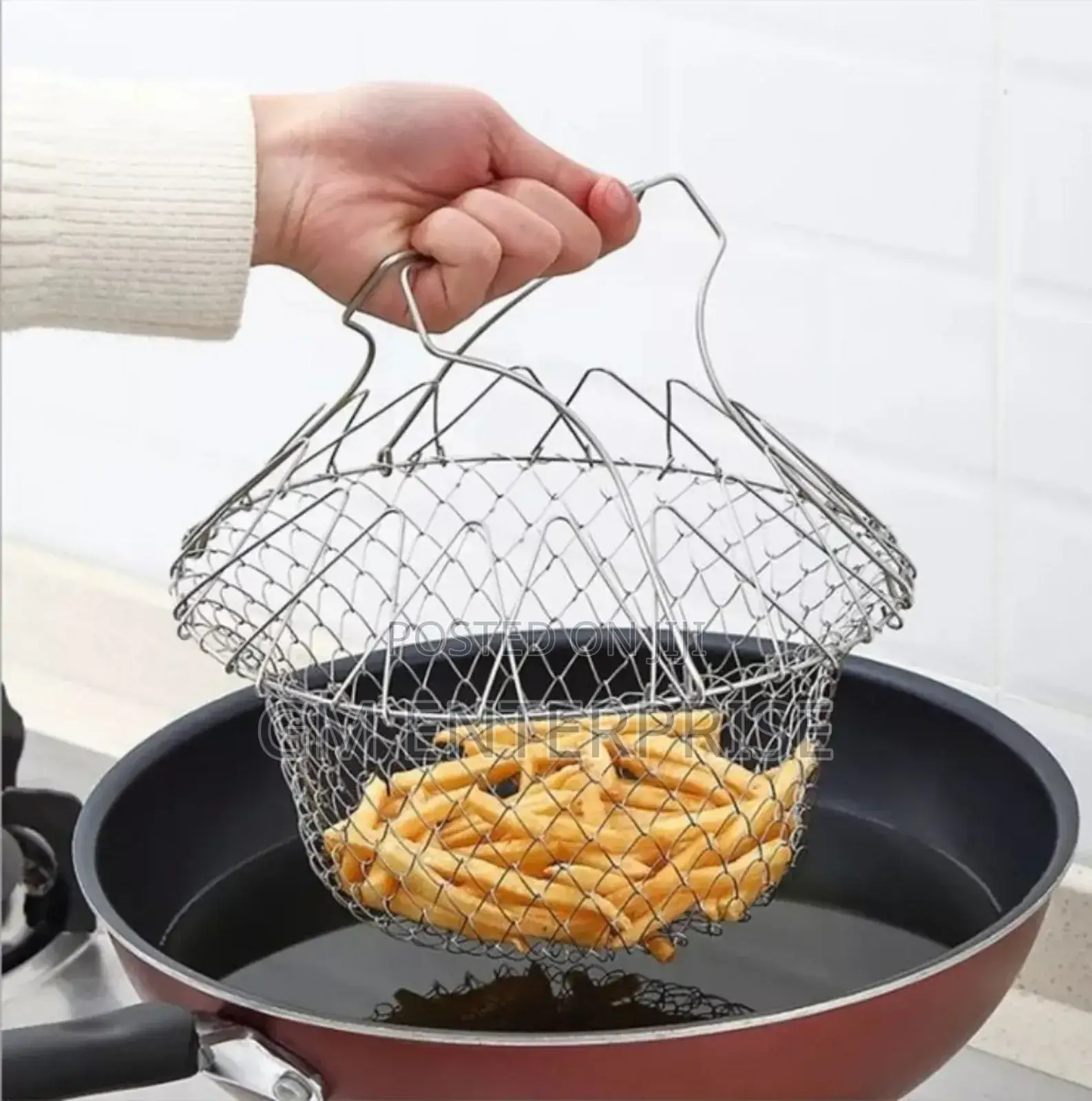 *Stainless Steel Chef Basket