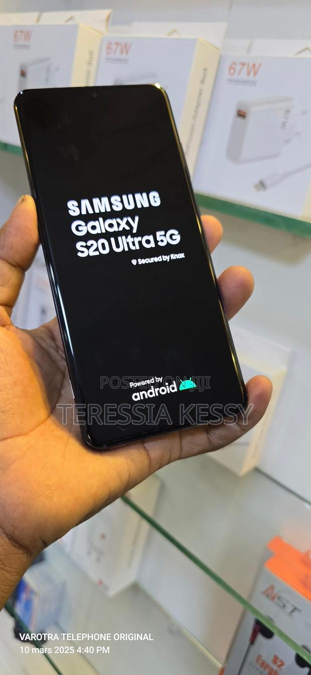 New Samsung Galaxy S20 Ultra 256 GB Black - thumbnail 4