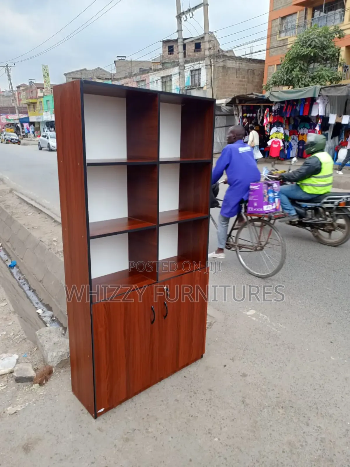 Mahogany Office Cabinet