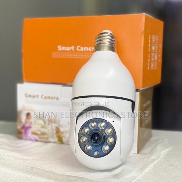 Affordable; PTZ Bulb Camera 1080p Auto Rotating Wifi CCTV in Kenya