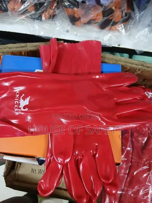 Double Coated Gloves Pvc