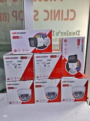 Hikvision 4 Channel Full Color CCTV Cameras Kit With 500gb HDD
