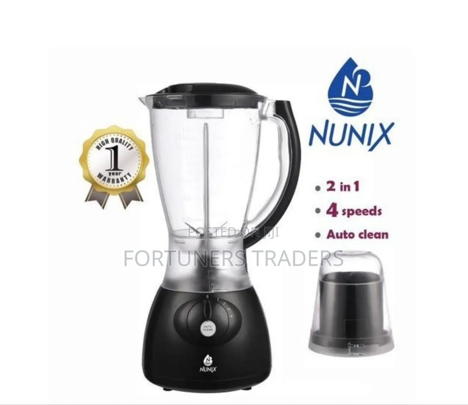 2 in 1 Nunix Blender Ak-300