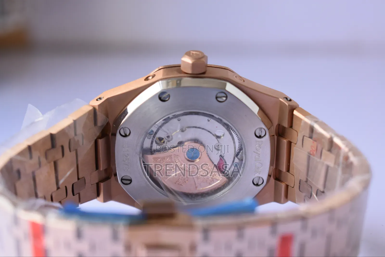 Audemars Piguet Rosegold Grey Dial Moonphase Chronograph Watch