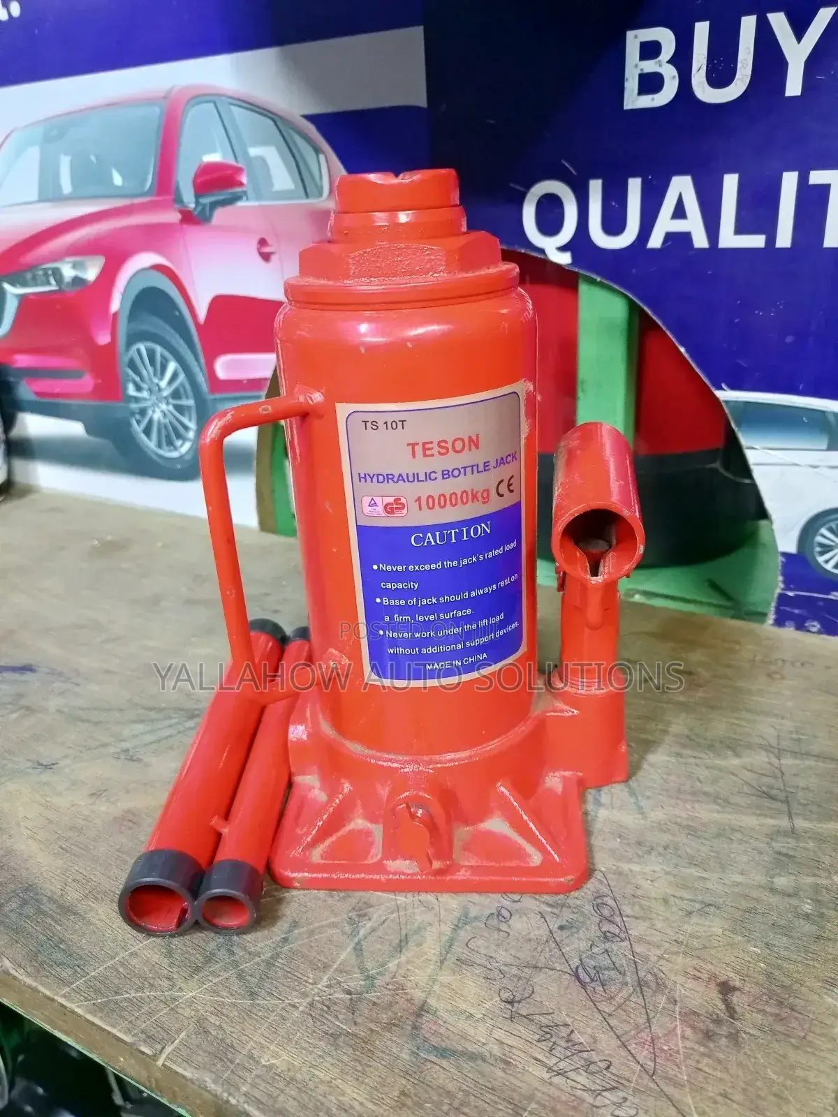 Heavy Duty 10000kg Hydraulic Jack for Trucks Buses | Tyre Xperts.