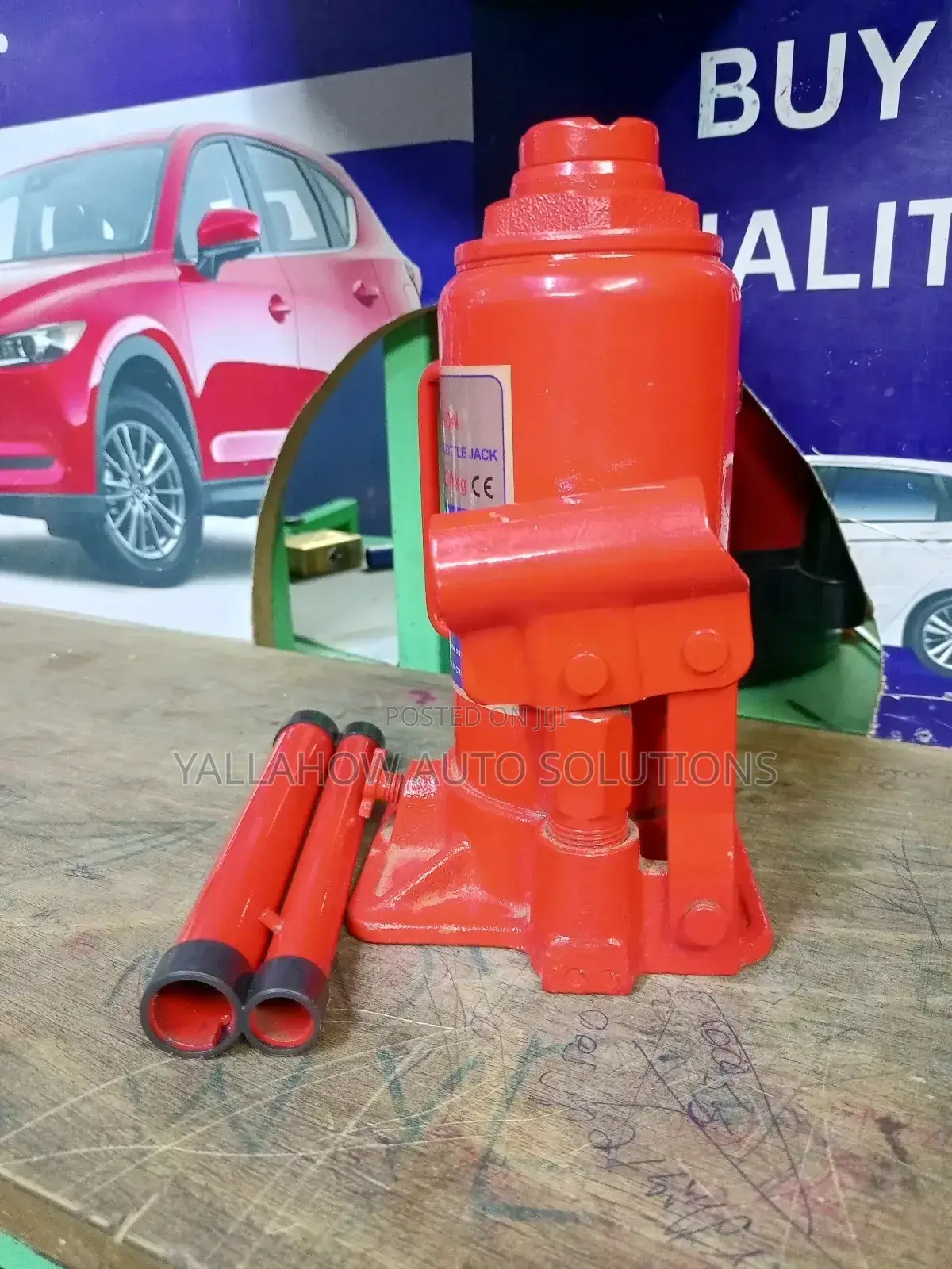 Heavy Duty 10000kg Hydraulic Jack for Trucks Buses | Tyre Xperts.