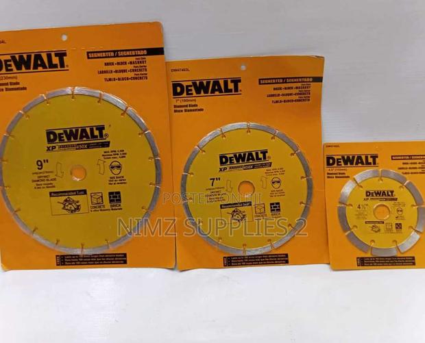 Quality Dewalt Diamond Disc Wet/Dry 9"