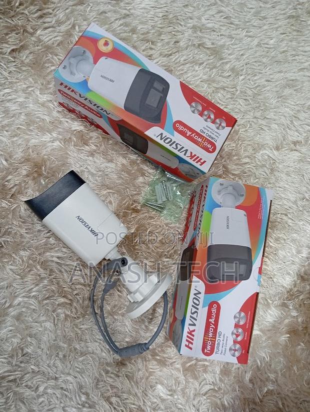 Sound Recording Bullet Two-Way Audio CCTV Camera With Siren
