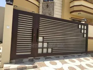Modern Sliding Gate | Smooth Track | Steel Build