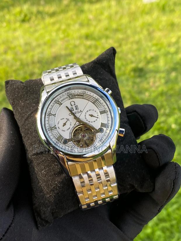 Silver Omega Automatic Watch - thumbnail 2