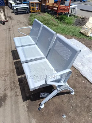 Reception 3seater Bench Chair