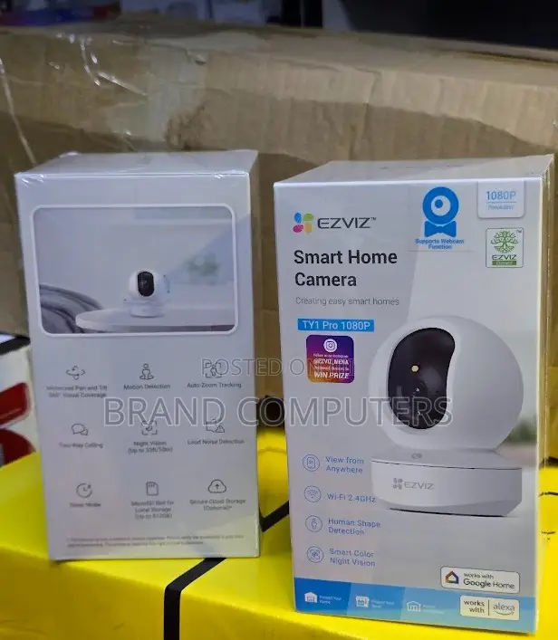 Ezviz Ty1 Pro 1080p Smart Camera With Ai Motion Detection Night Vision