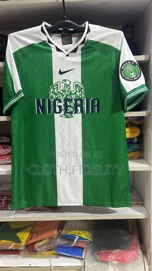 Nigeria Home 1996/1999 Retro Jersey.
