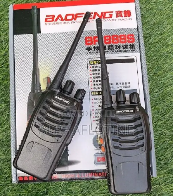 Baofeng Bf-888s Uhf Walkie Talkie Set of 2
