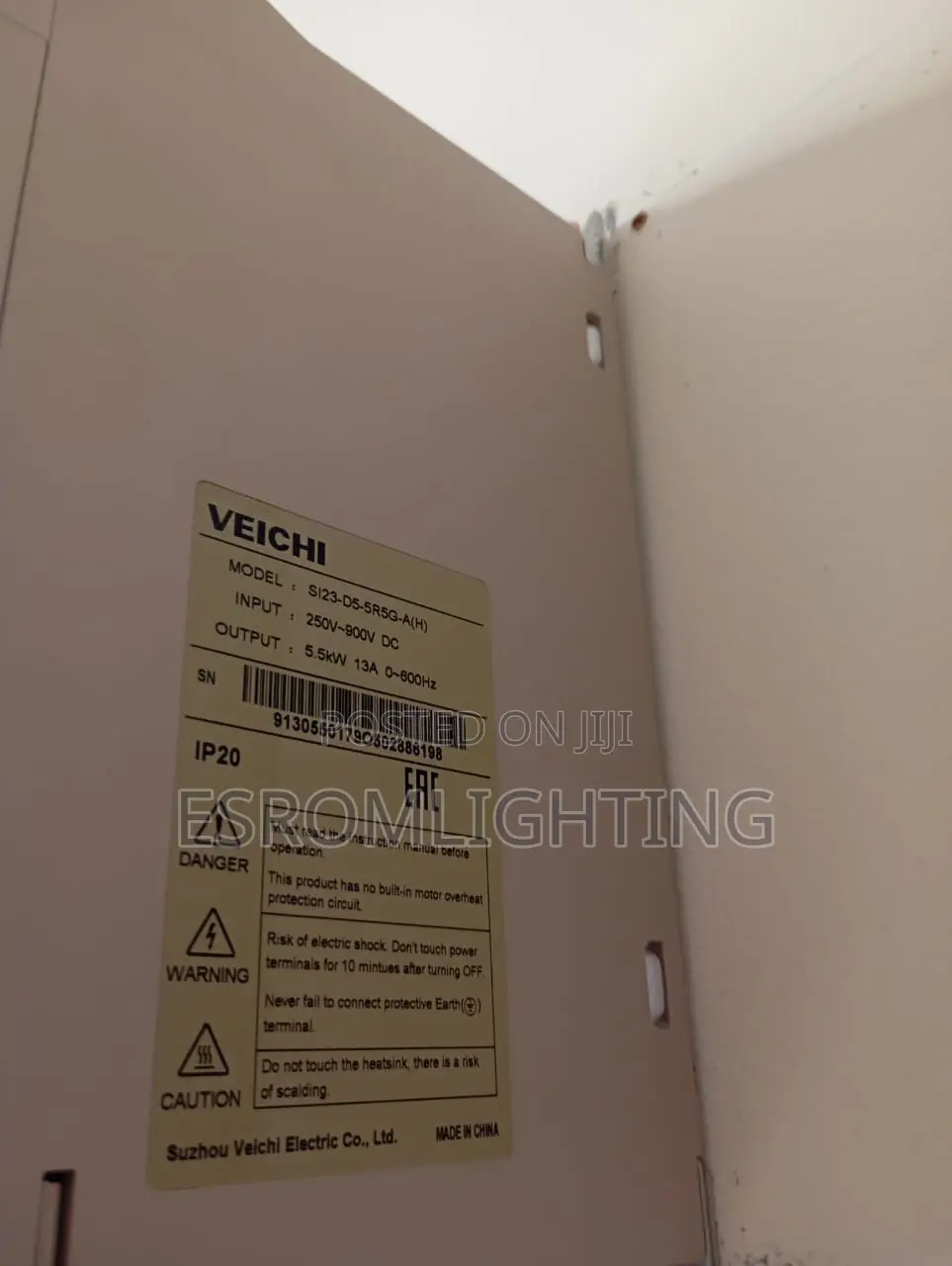 5.5 Kw Veichi Inverter