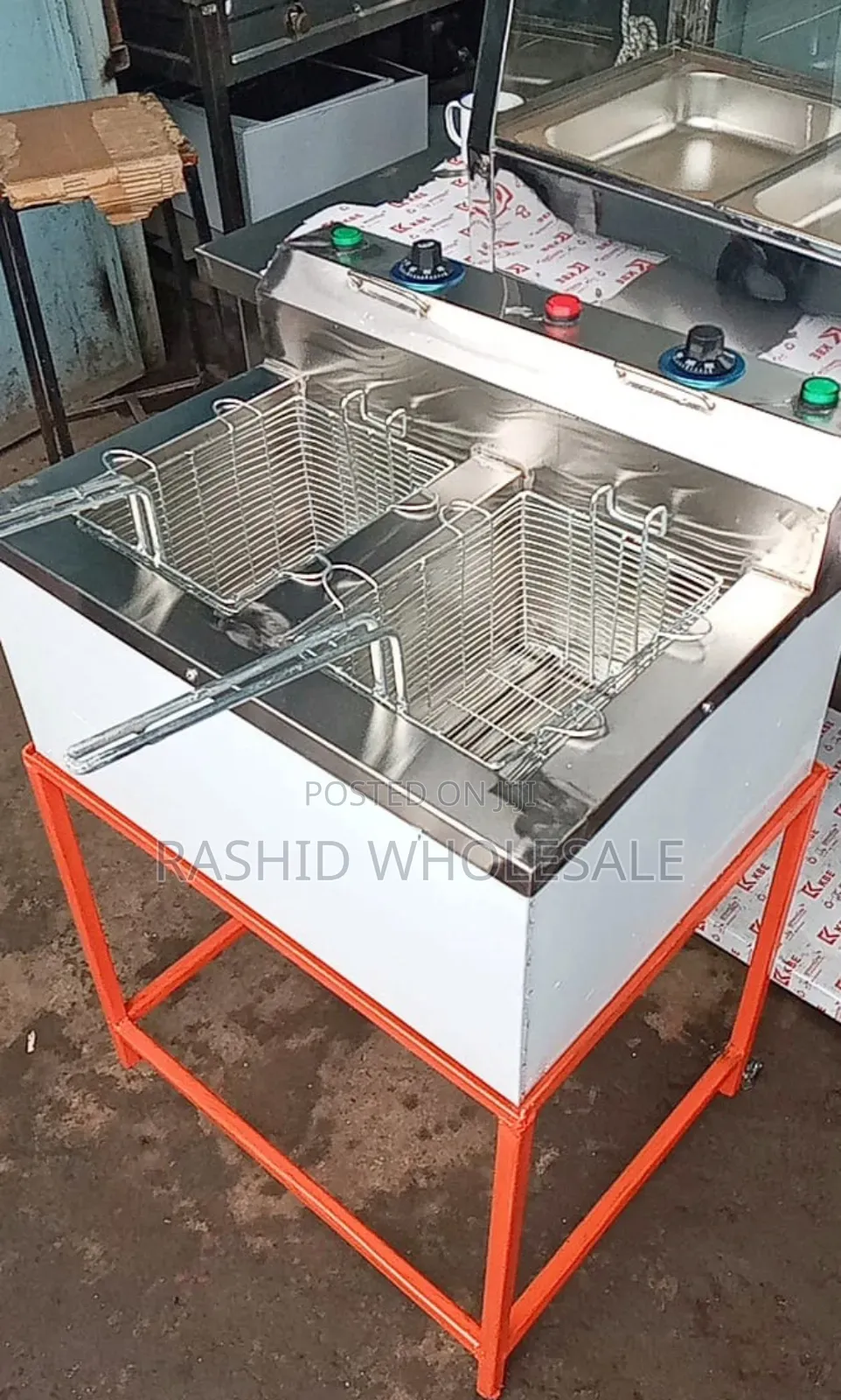 Commercial Double Deep Fryer 6l+6l