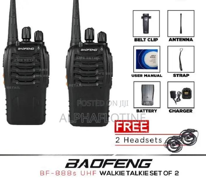 Baofeng Portable 2-Way Radio Baofeng Bf-888s