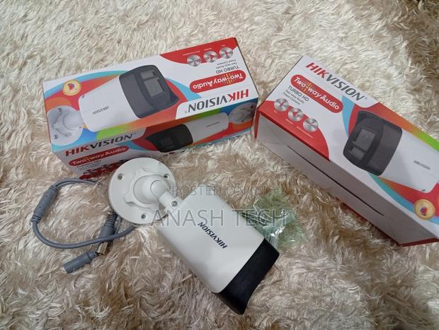 Hikvision Two-Way Audio Sound Recording Bullet Outdoor CCTV Camera