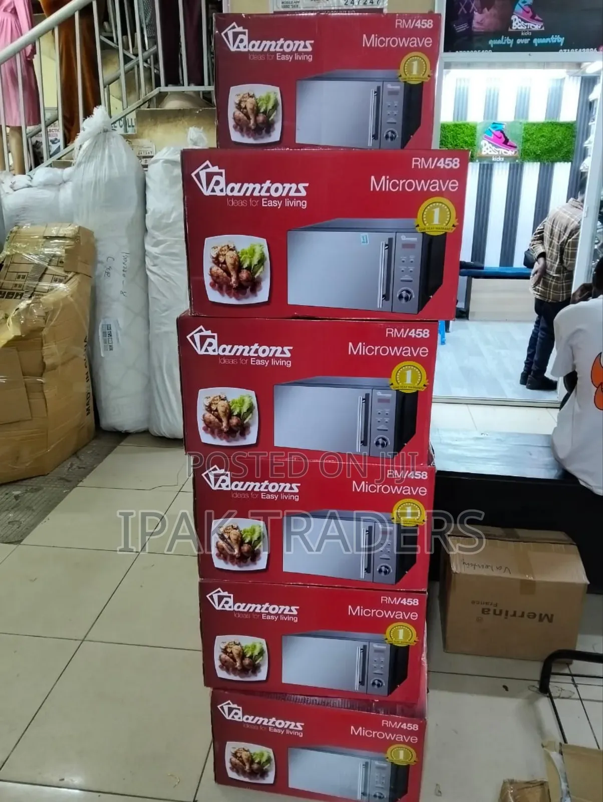 *
*Ramtons 20litres Digital Microwave Rm 458 (Silver Glass
