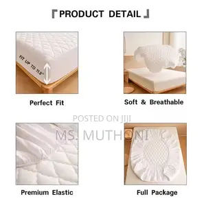 Premium Quality Waterproof Mattress Protector /Cover 7×6 | 7×7 | 7×8 €