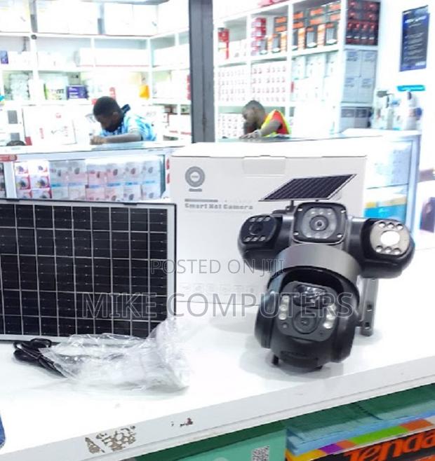Triple Lens 4g CCTV Camera 3-Lens Outdoor CCTV Camera 6mp PTZ - main view
