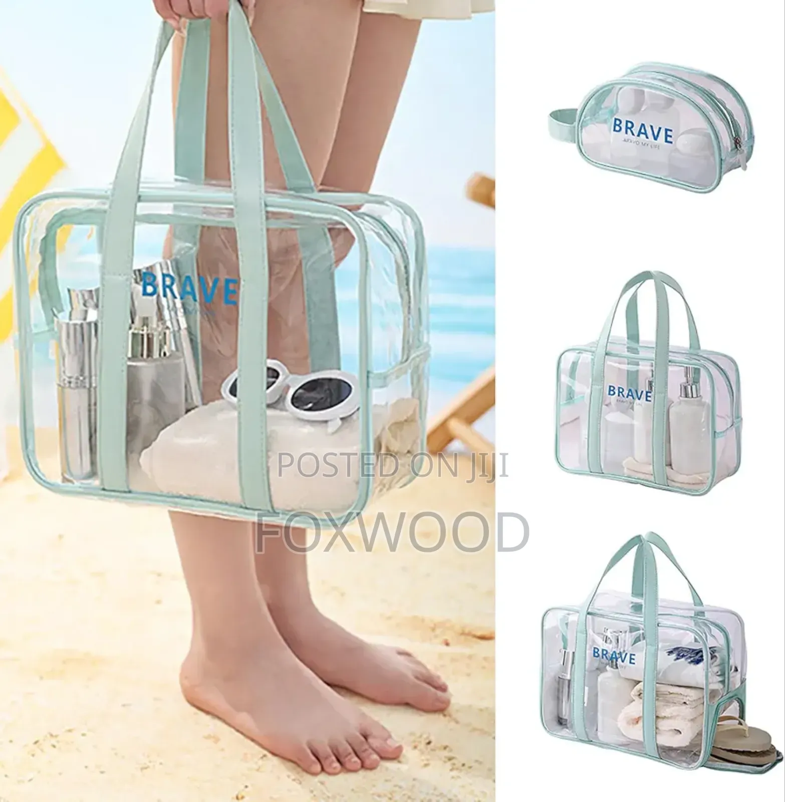 Large Capacity Wet Bag /Swimming Bag With Slippers Compartment