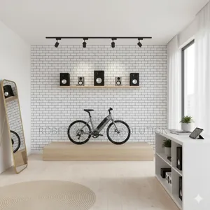 Create a Bright Look With White Brick Wallpaper 0.45×10m