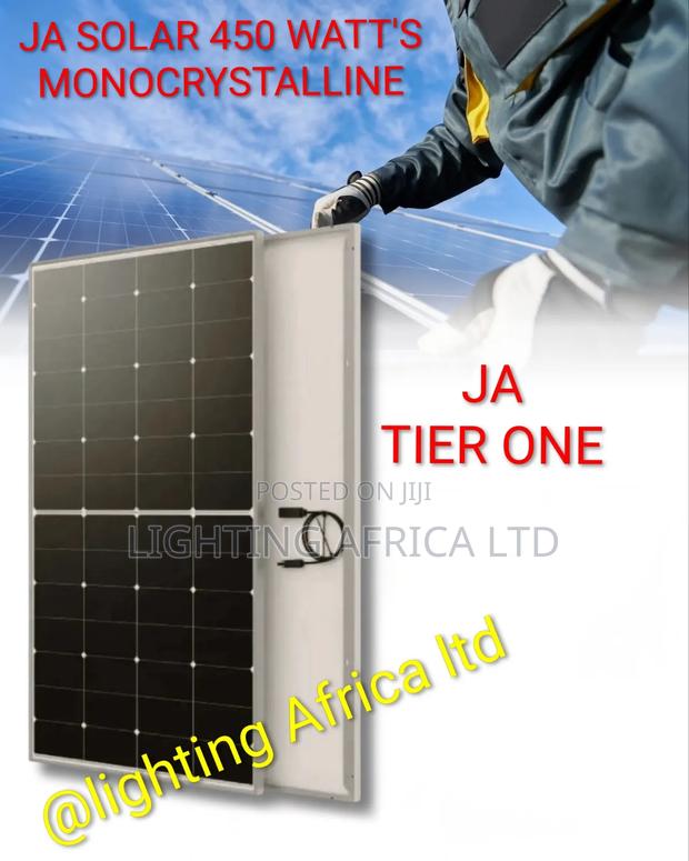 Tier 1 Ja 450 Watt's Monocrystalline All Weather - main view