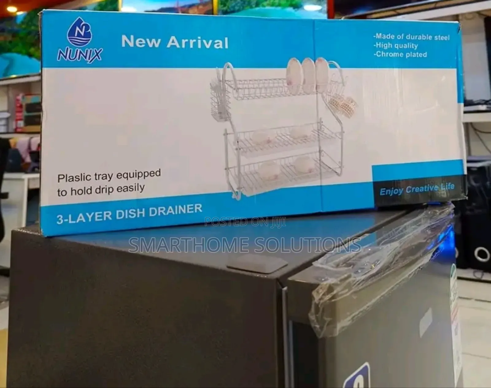 Nunix 3 Tier Dish Rack