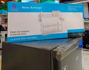 Nunix 3 Tier Dish Rack