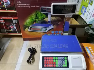 Receipt Printing and Weighing Scale