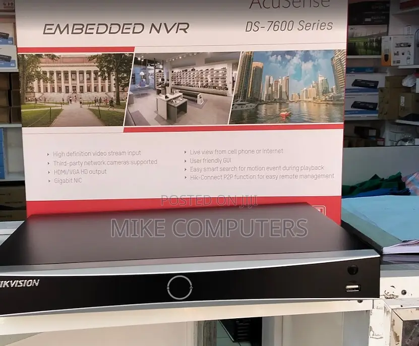 Hikvision Ds-7616ni-Q2/16p 16 Channel NVR Full Poe16 Cameras