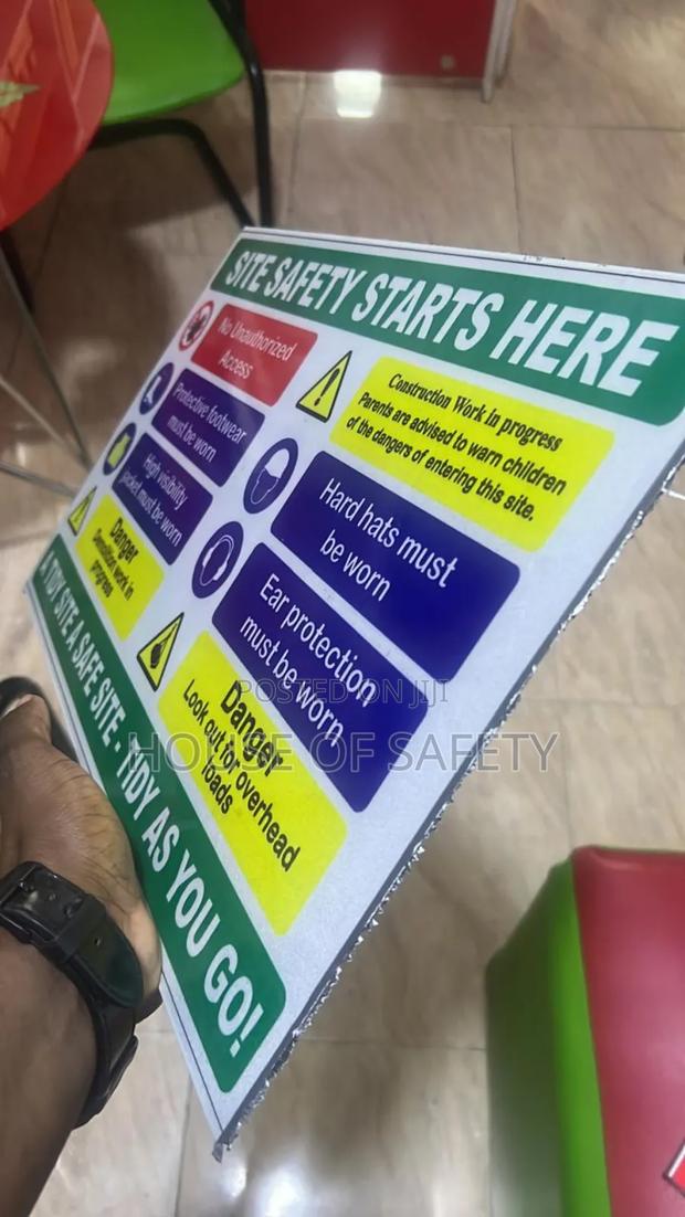 Safety Sinages Different Sizes - main view