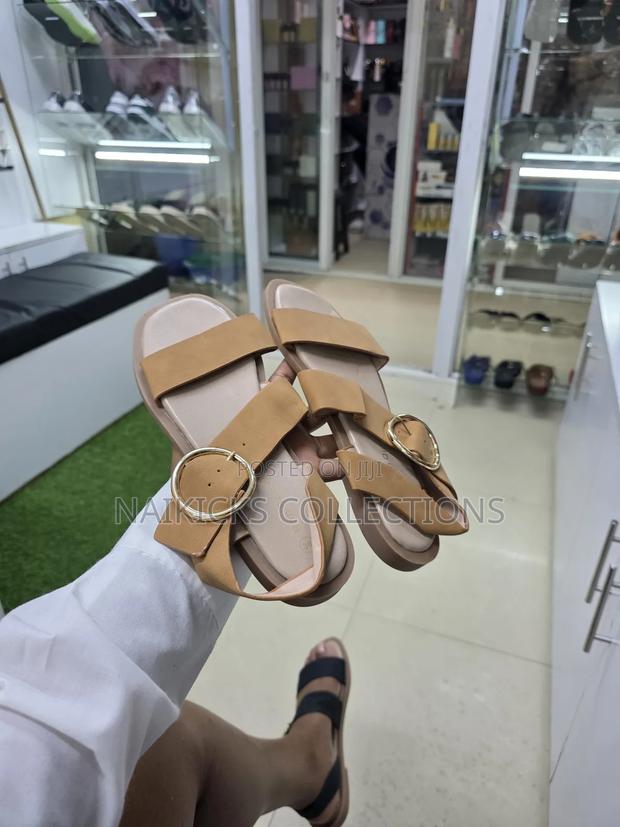 Leather Strap Sandals - thumbnail 5