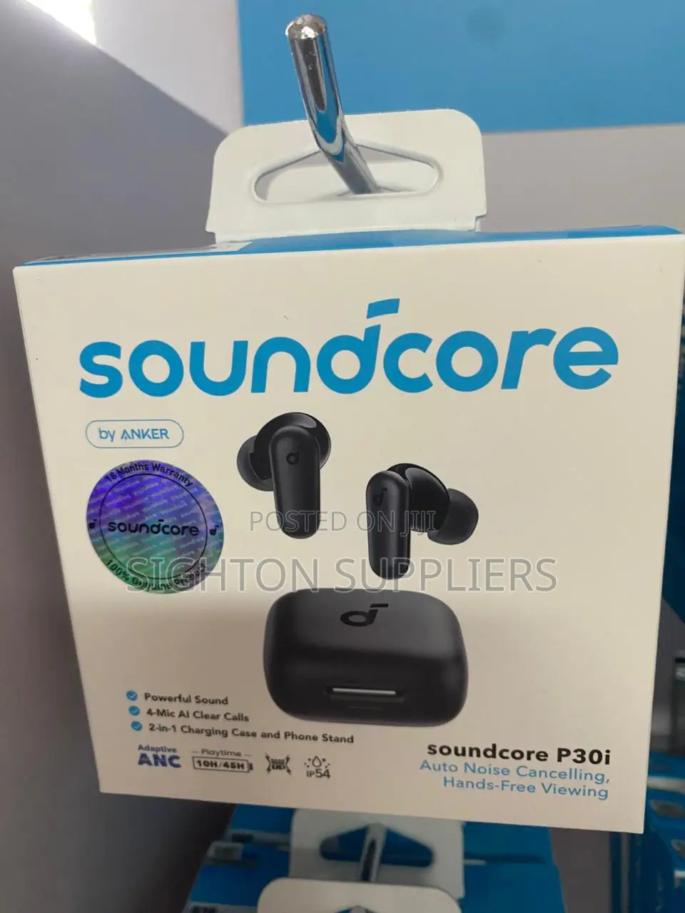 Anker Soundcore P30i True Wireless Noise-Canceling Earbuds
