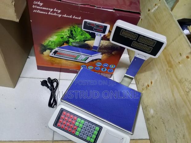 50kg Heavy Duty Receipt Scale - thumbnail 2