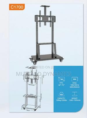 Movable Tv Trolley Upto 75 Inches - main view