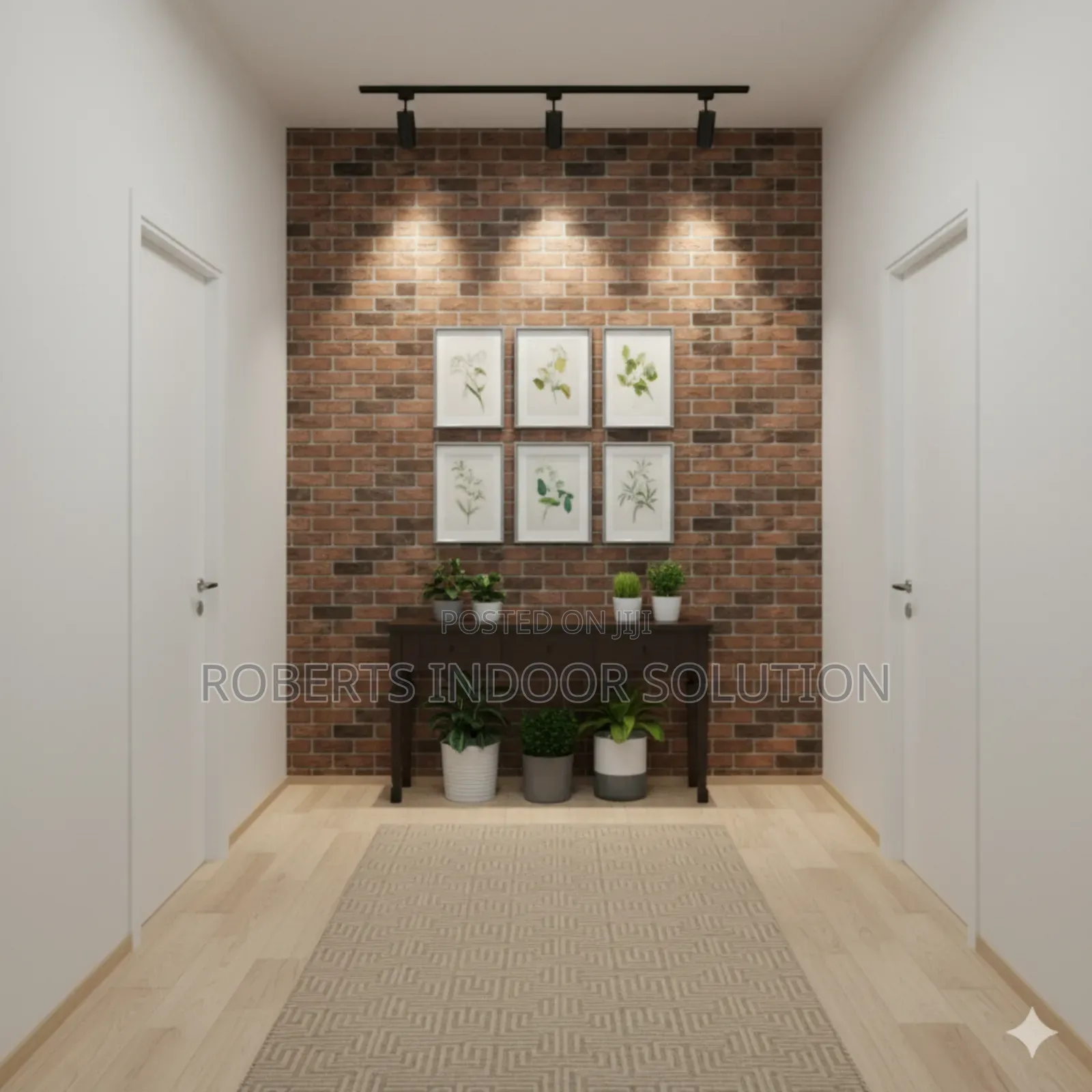 Earthy Brown Brick 0.45×10m – Quick Diy Wall Refresh