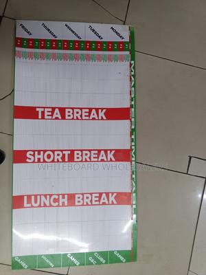 4ft X 2ft Master Time Table - thumbnail 2