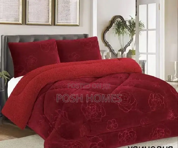 Marrons Plain Single Woolens Duvet Piece