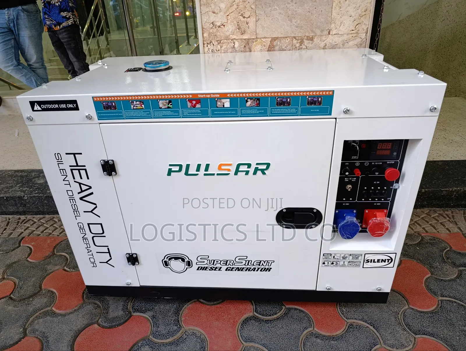 Pulsar 20kva Single/3 Phase Super Silent Diesel Generator