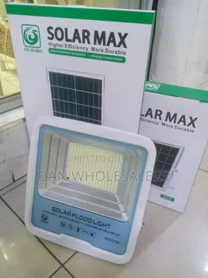 Solarmax 300w Solar Flood Light - Durable Night Illuminator