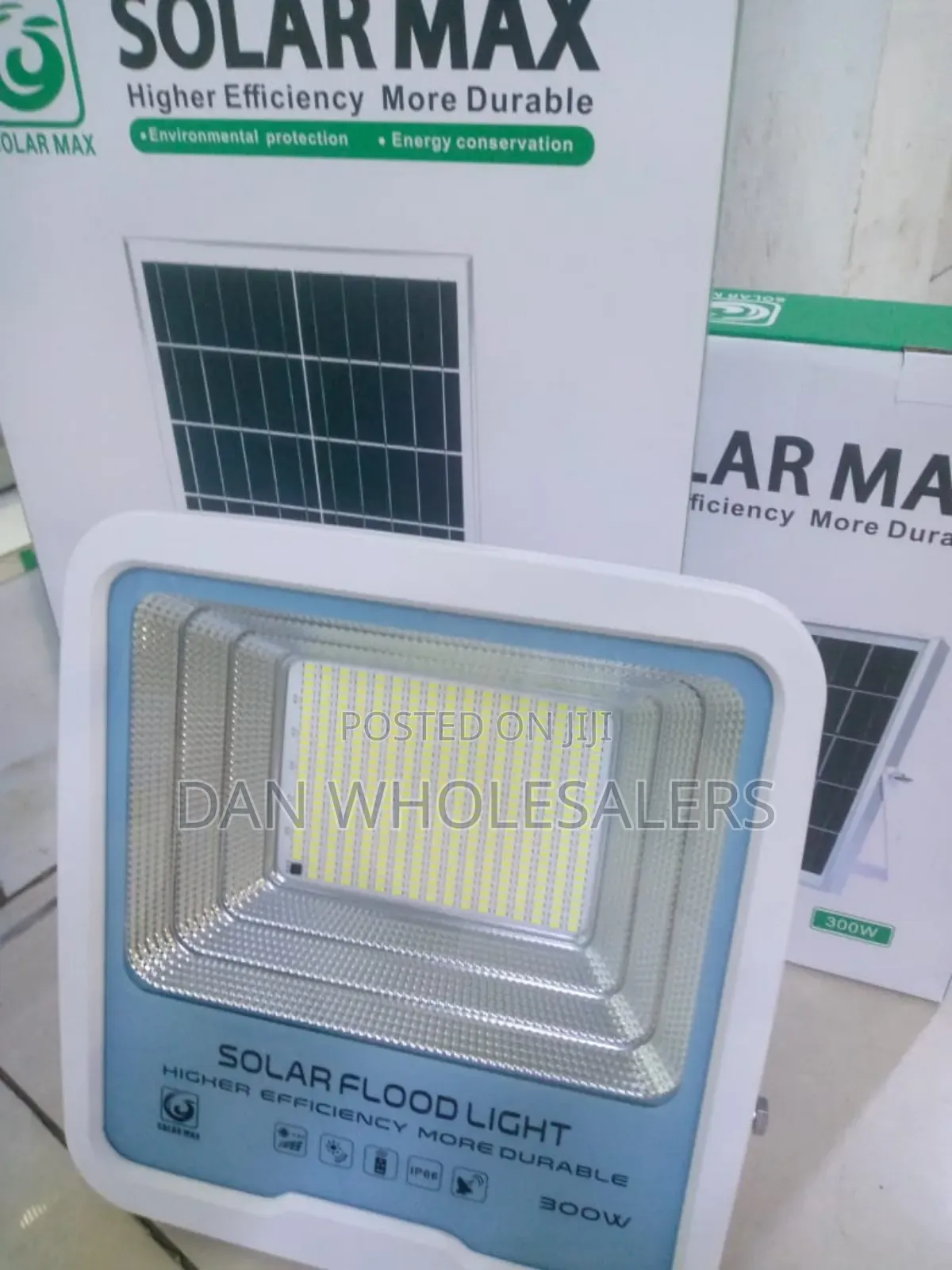 Solarmax 300w Solar Flood Light - Green Energy Flood