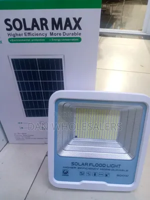 Solarmax 300w Solar Flood Light - Reliable Yard Light