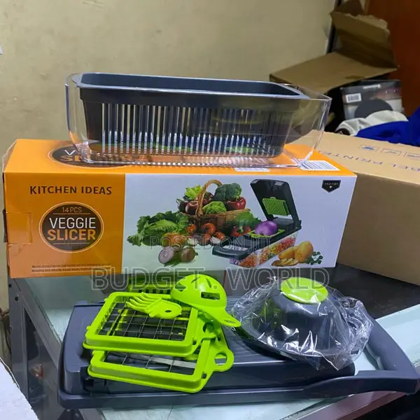 Stainless Steel Mini Dicer 14-in-1 Kitchen Mandoline Vegetable Slicer