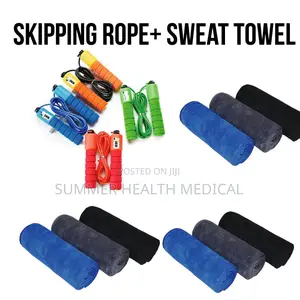 Skipping Rope + Sweat Towel