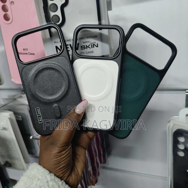 iPhone 17 Pro Max Leather Air Case With Magsafe