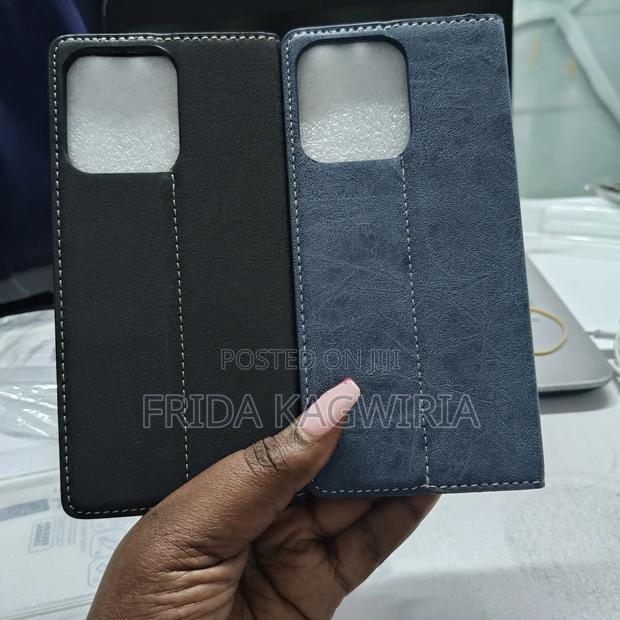 Oppo Reno 14f Leather Flip Cover - thumbnail 3