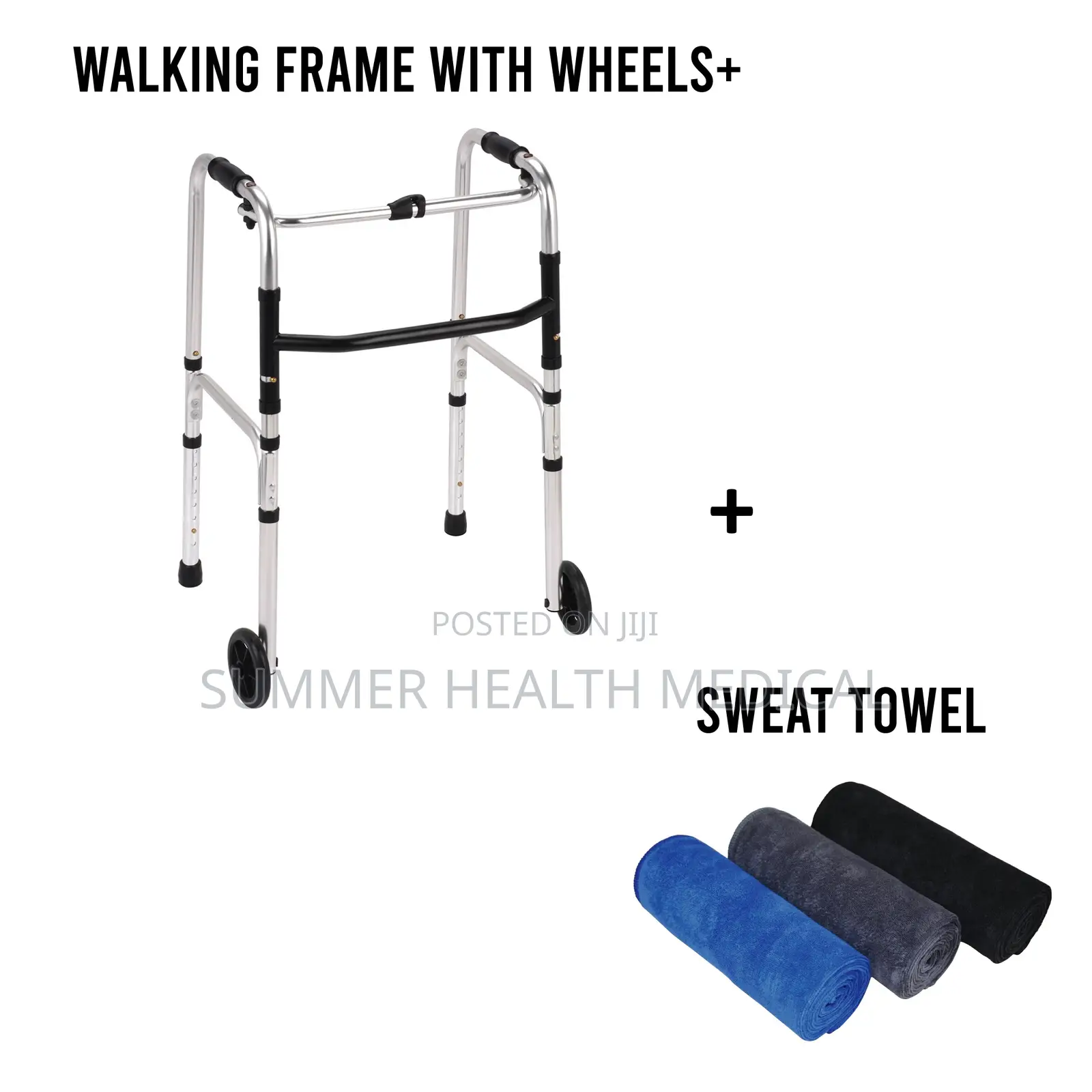 Sweat Towel + Walking Frame